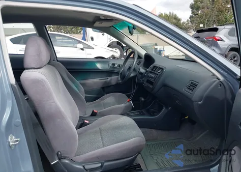 2000 Honda Civic Dx z USA, uszkodzony, nr VIN 2HGEJ644XYH107651